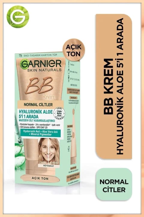 کرم BB گارنیه معجزه‌گر پوست‌کننده روشن SPF 15 حجم 50 میلی‌لیتر