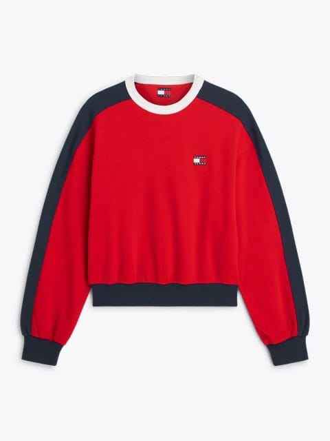 سوئیشرت زنانه TJW Badge Colorblock