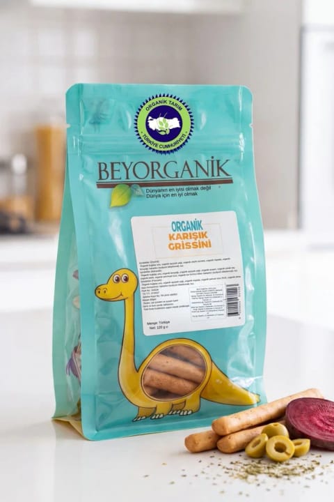 BEYORGANİK Organic Mix Grissini 120g