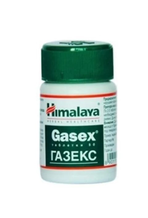 Himalaya Gasex 50 قرص - تنظیم‌کننده گوارش