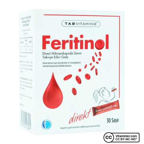 TabVitamins Feritinol ۳۰ ساشه