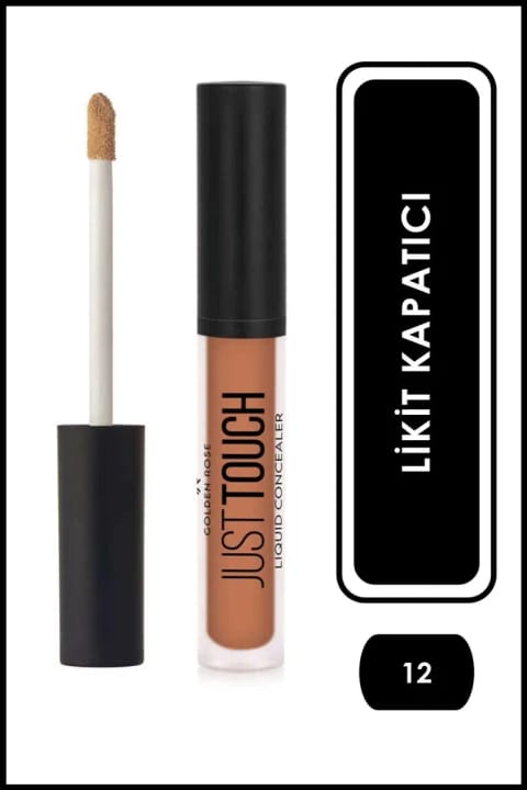 Golden Rose Just Touch Liquid Concealer - 12 - حاوی Vitamin E و Niacinamide...