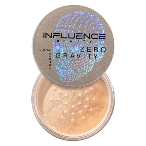 Influence Beauty پودر فیکس شل Zero Gravity 01 شفاف - پودر بسیار ریز برای فینیش مات