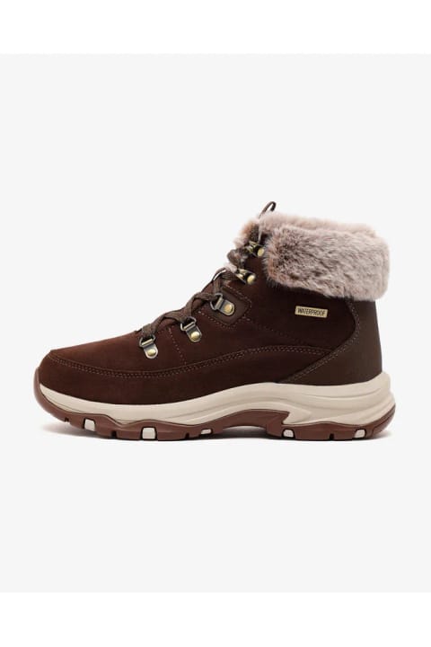 SKECHERS TREGO-SNOW WORRIES زنانه چکمه برفی قهوهای 167882 CHOC