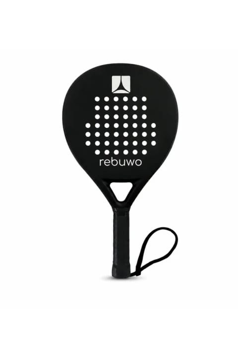 Rebuwo White Edition راکت پدل گرد فیبر کربن 4013