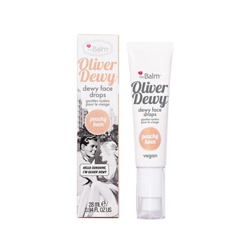 theBalm Oliver Dewy Face Drops Highlighter Peachy Keen
