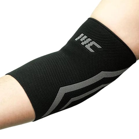 MuscleCloth باند کشی آرنج ورزشی بسته تکی مشکی