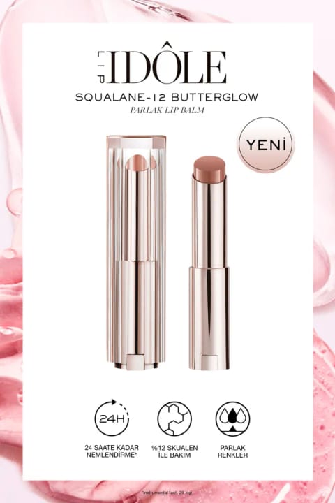 Lancome Lip Idole Butterglow براق کننده بالم لب Shade 26- Don't Be Chai 36142...
