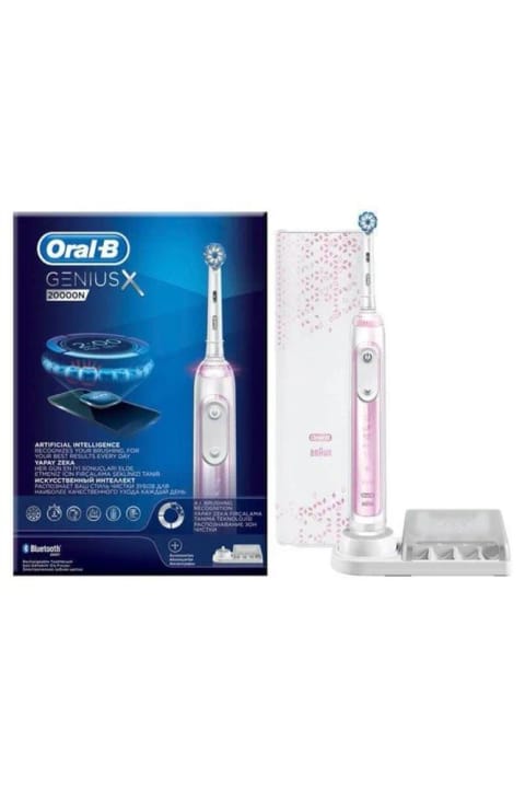 Oral-B Genius X 20000 N با هوش مصنوعی Blush Pink