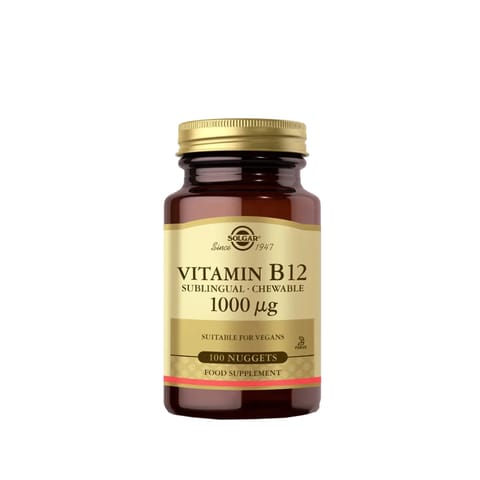 قرص زیرزبانی Solgar Vitamin B12 1000 mcg