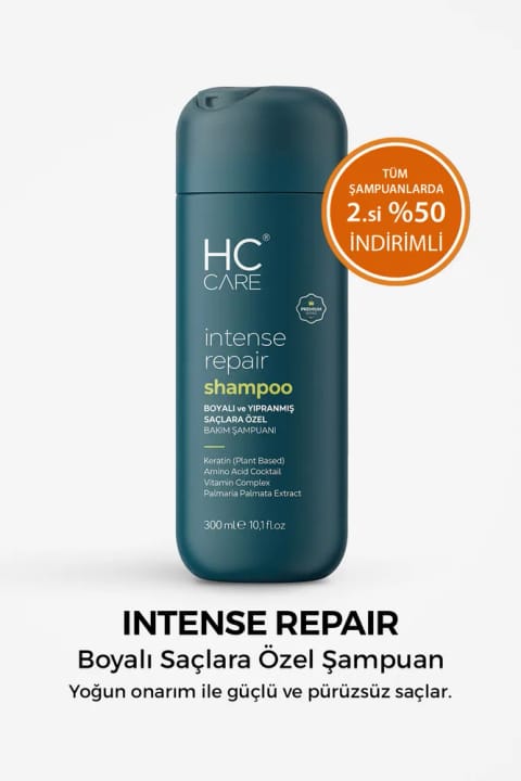 HC Care Intense Repair شامپوی ترمیمکننده موی رنگشده و آسیبدیده