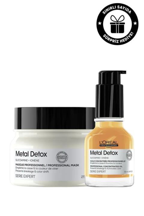 ست پاک‌کننده Metal Detox سری Expert حرفه‌ای L'oreal