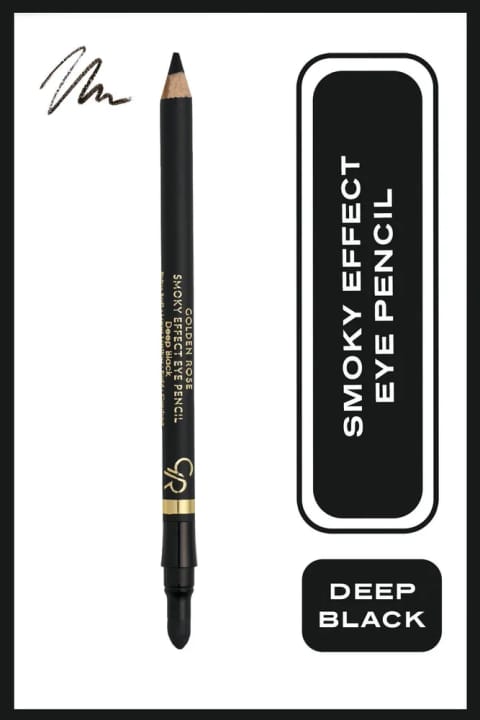 مداد چشم Golden Rose Smoky Effect - 01 مشکی پررنگ