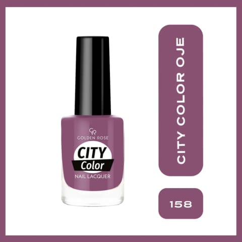گلدن رز City Color لاک ناخن 158