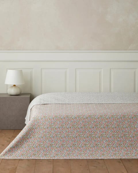 پتو چندمنظوره دونفره Blush Twig 200x220 سانتی‌متر صورتی