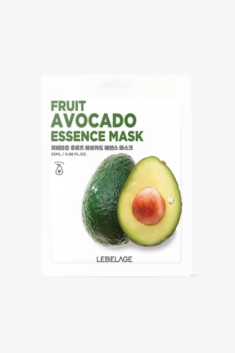 LEBELAGE ماسک ورقه‌ای مرطوب‌کننده با آووکادو Lebelage Fruit Avocado Mask