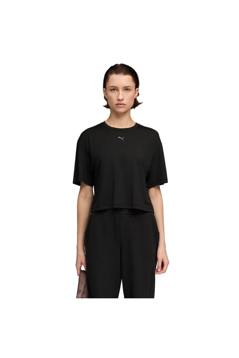 تیشرت تمرین زنانه Puma Cloudspun Relaxed مشکی 52745701