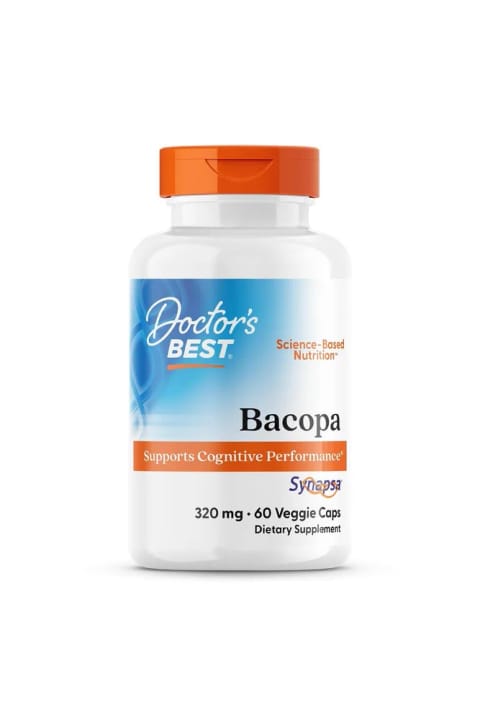 Doctor's Best Bacopa With Synapsa 320 mg 60 Veggie Capsule Usa Menşeii DaphneLabs