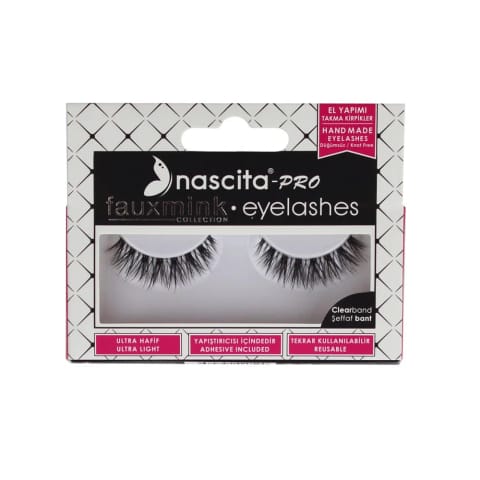 مژه مصنوعی Nascita Pro Faux با ظاهر طبیعی NASEYE000090