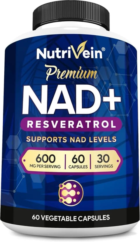 Nutrivein Premium NAD + Resveratrol 600 mg