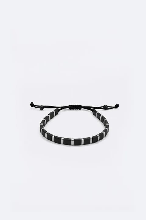 دستبند سنگ Hematite مشکی