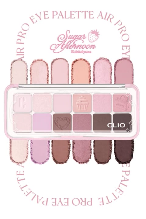 پالت سایه چشم CLIO Pro Eye Palette Air با بافت سبک و رنگهای پرتراکم (۲... — 22 Sugar Afternoon