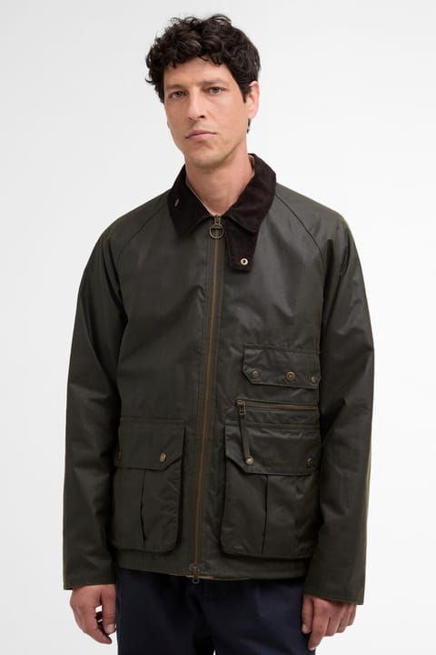 ژاکت روغنی Barbour Re-Engineered Blackett Spey OL99 Archive Olive