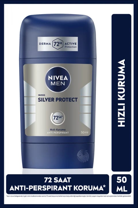 NIVEA MEN استیک دئودورانت Silver Protect 50ml