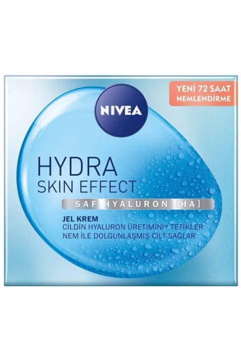 NIVEA Hydra Skin Effect ژل کرم مرطوبکننده (۵۰ میلیلیتر)، هیالورون خالص، ۷۲...