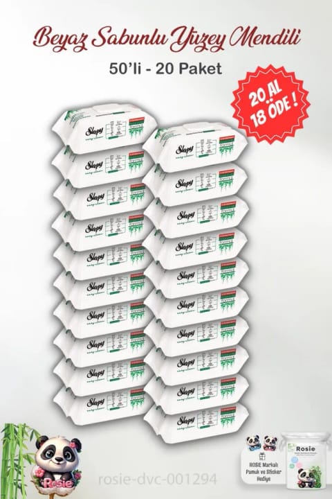 Sleepy Easy Clean دستمال تمیزکننده سطوح ۵۰ عددی