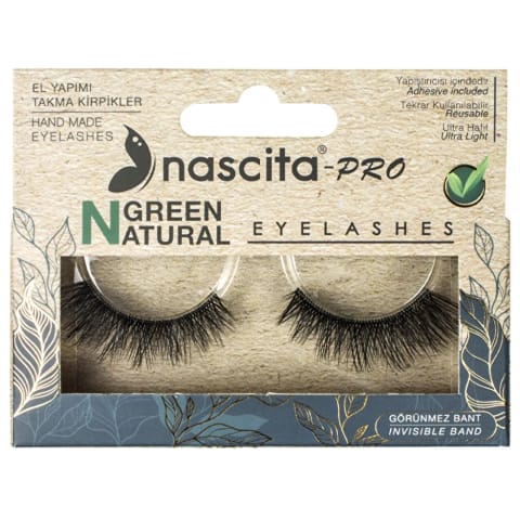 Nascita Green Natural Vegan مژه مصنوعی 114