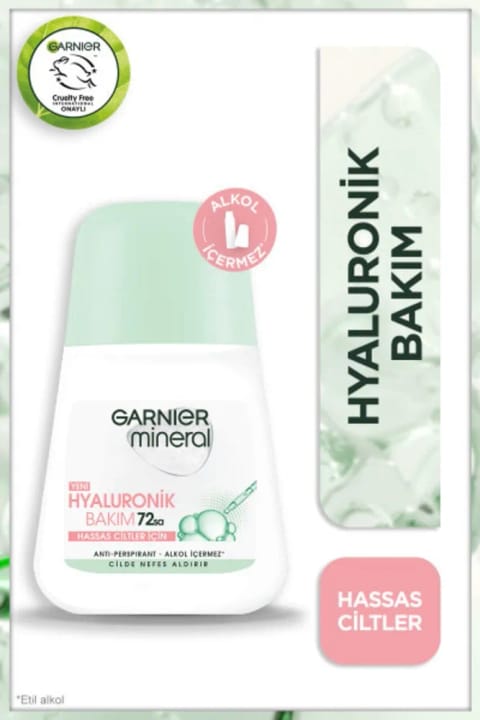 Garnier Mineral Hyaluronik Bakım رولآن دئودورانت