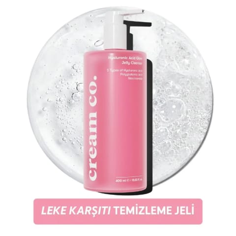Cream Co. شوینده صورت هیالورونیک اسید 400ml