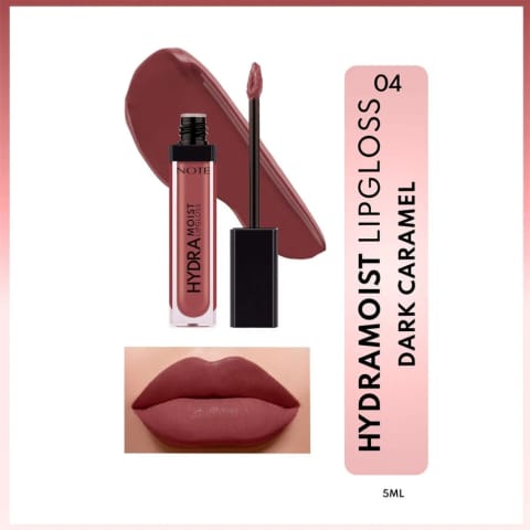 Note Hydramoist Lipgloss 04 Dark Caramel