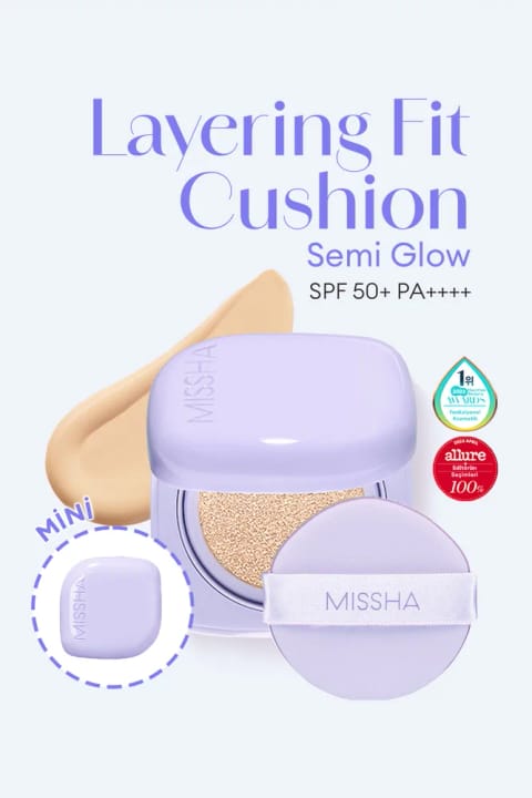 میشا کوشن مینی نیمه براق لایهپذیر SPF 50+ — 23 Sand