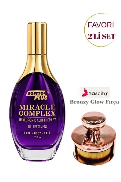 nascita Bronzy Glow براش گرد فونداسیون NASBRUSH0247 و Softto Plus MIRA...