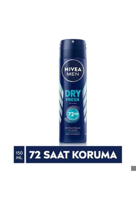 NIVEA Men Dry Fresh دئودورانت مردانه ۱۵۰ میلی‌لیتر