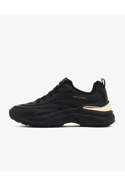 SKECHERS HAZEL زنانه اسنیکر مشکی 177575 BBK