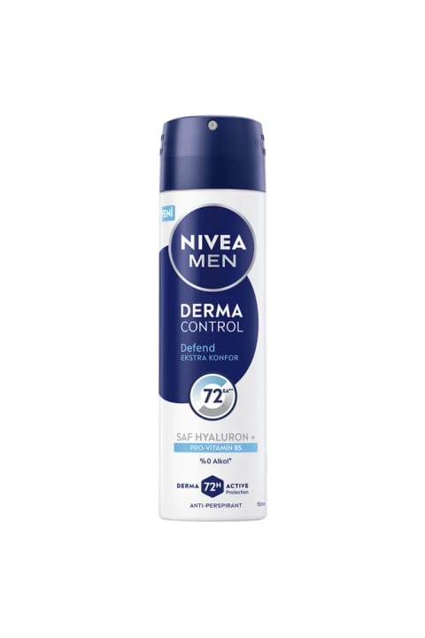 NIVEA MEN اسپری ضد تعریق Derma Control ضد حساسیت ۱۵۰ میلیلیتر