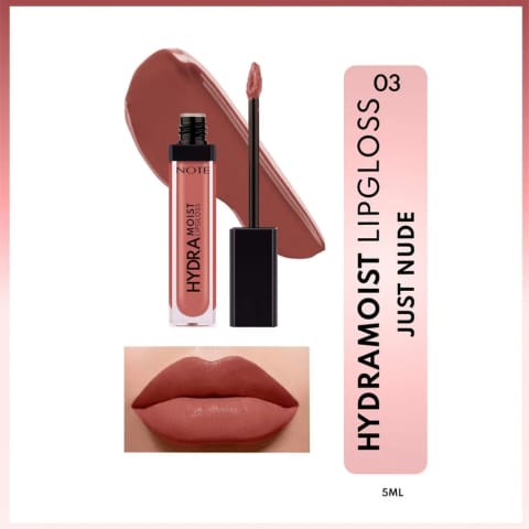 Note Hydramoist Lipgloss 03 Just Nude