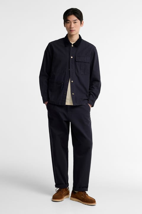 شلوار کتان Barbour Ursula NY74 سرمهای تیره