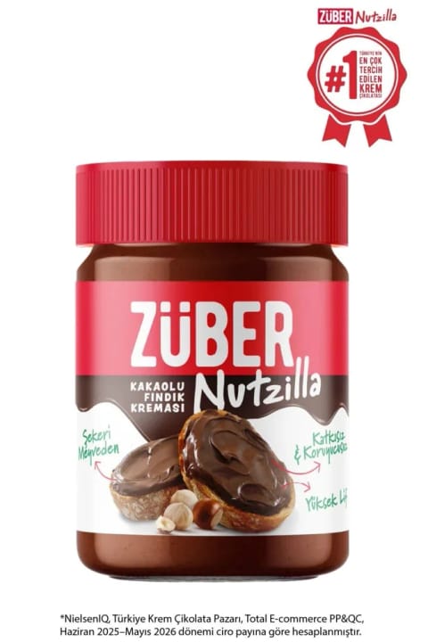 Züber Nutzilla کرم فندق کاکائویی 315 گرم
