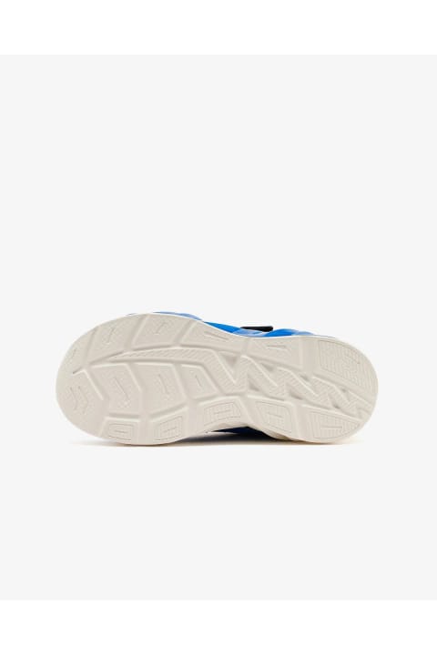 SKECHERS LIGHT-SURGE کفش اسپرت پسرانه بزرگ سیاه چراغدار 400200L BBLM