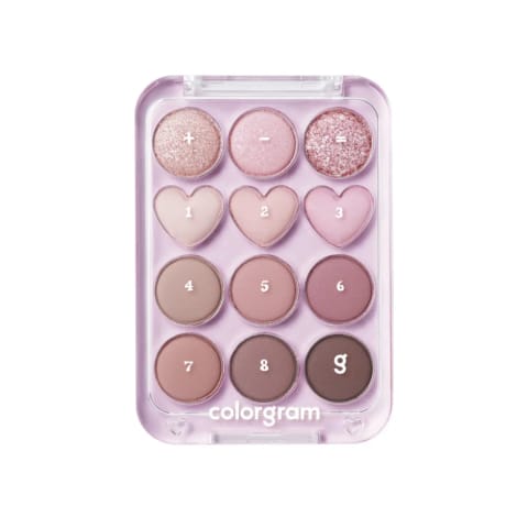 پالت سایه چشم Colorgram Pin Point 02 Pink & Mauve
