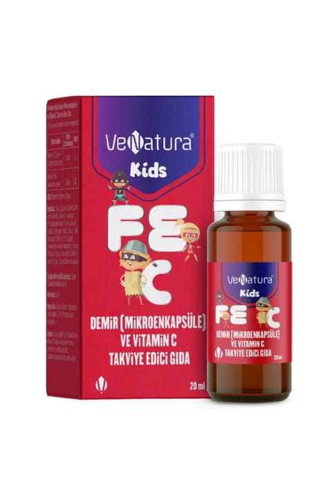 VeNatura Kids آهن میکروکپسوله و Vitamin C