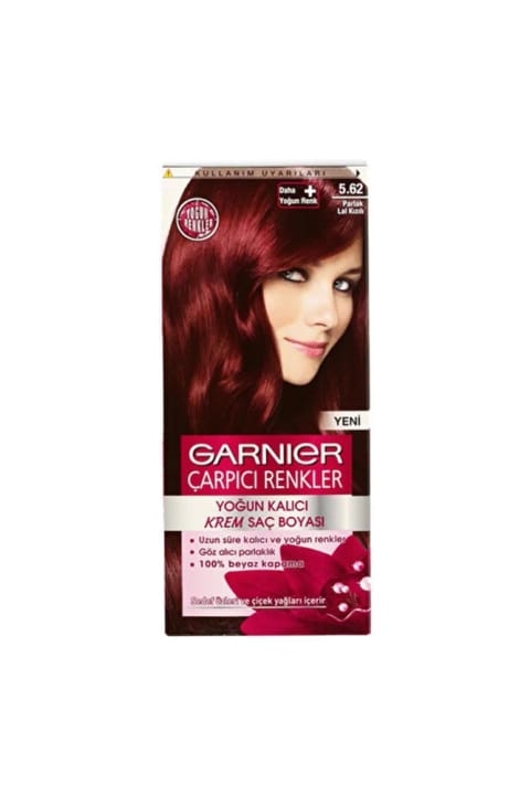 گارنیه رنگ موی درخشان Color Sensation 5.62 قرمز لعل روشن