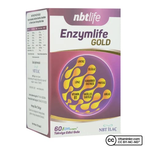 Nbt Life Enzymlife Gold 60 کپسول