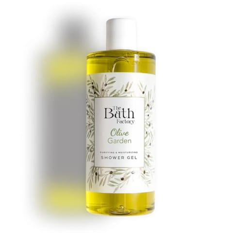 THE BATH FACTORY ژل دوش مرطوب‌کننده و مغذی Olive Garden 400ml