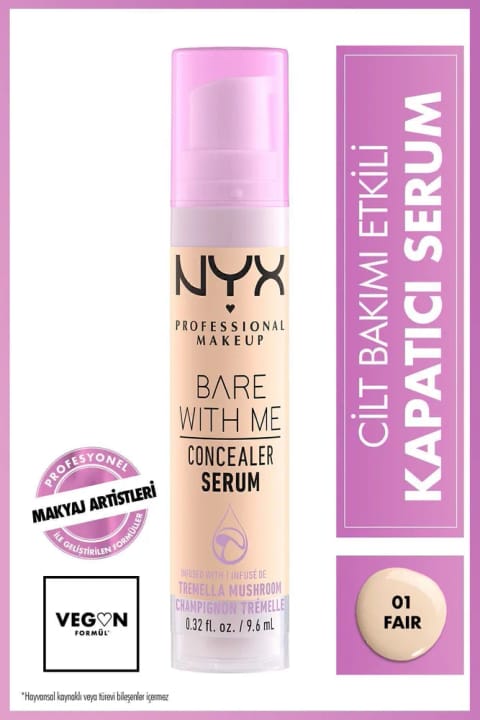 NYX Professional Makeup Bare With Me Concealer Serum 01 Fair