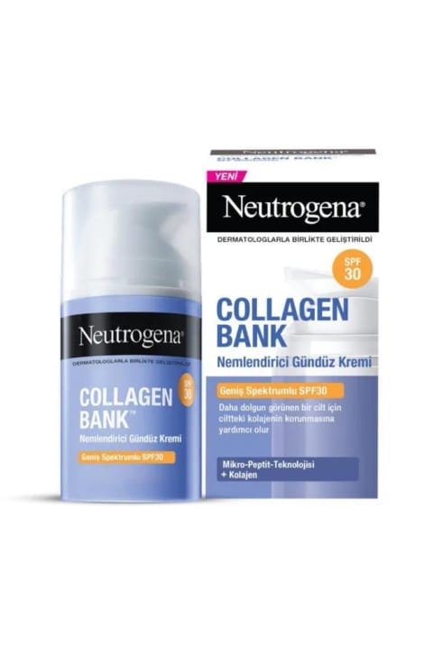 Neutrogena Collagen Bank SPF30 مرطوب‌کننده روزانه ۵۰ میلی‌لیتر
